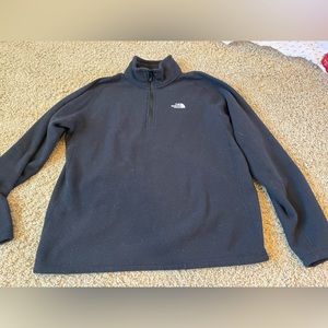 The North Face quarter zip size Large